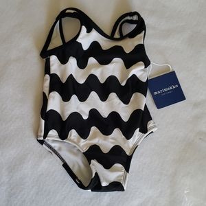 💥2/$15 NWT Marimekko Baby Girl Swim Suit 2T